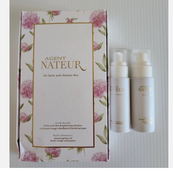 Agent Nateur the LACTIC CLEANSER DUO 50 ml each New - Picture 1 of 3